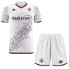 Conjunto (Camiseta+Pantalón Corto) AC Fiorentina Segunda Equipación 23-24 - Niño